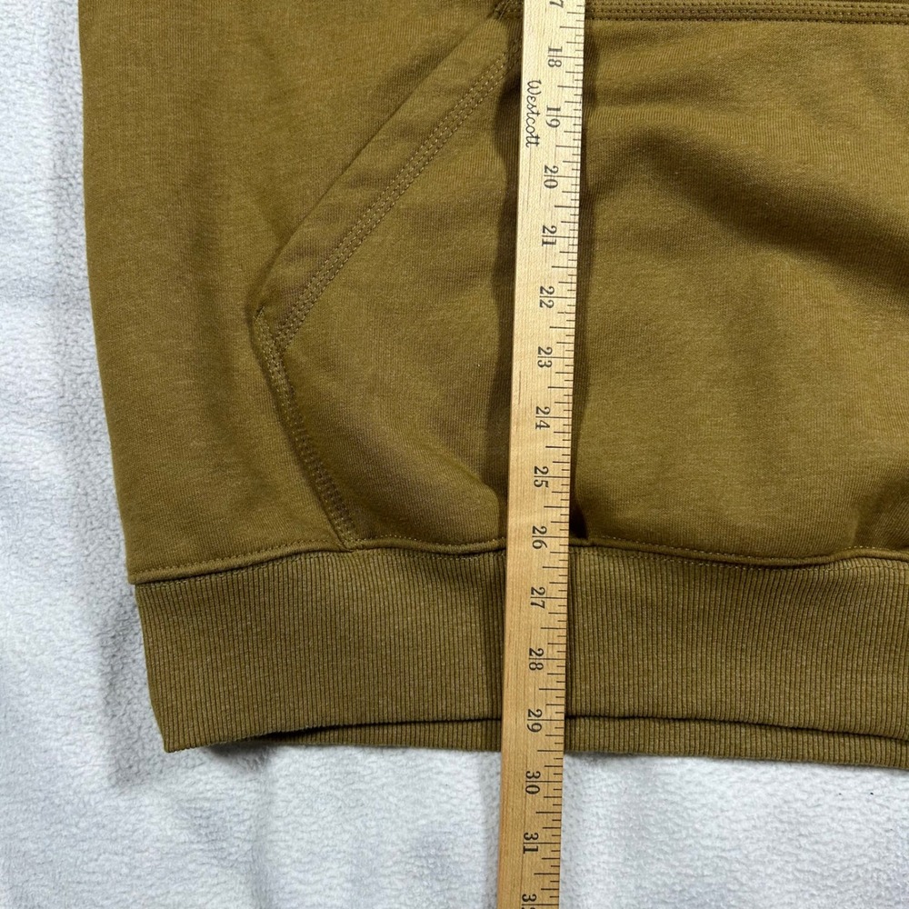 Carhartt Rain Defender Hoodie Mens XL Brown Loose Fit Pullover Workwear - Picture 5 of 6